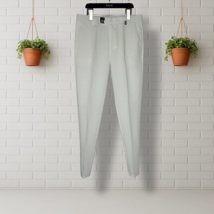 Arctic White Essential Trouser